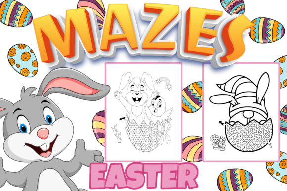Download Easter Mazes Activities for Kids - Premium Resources