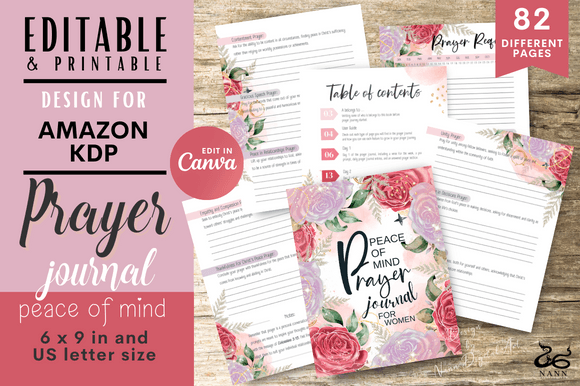Download Prayer Journal/ Peace of Mind/ Interiors - Journal Collection