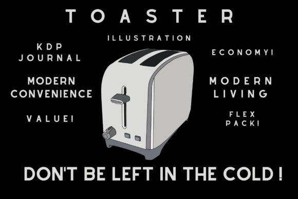Download Toaster Illustration KDP Journal Pack - Journal Collection