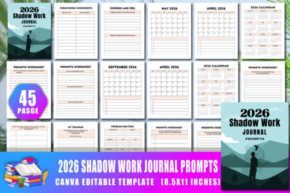 Download 2026 Shadow Work Journal Prompts - Journal Collection