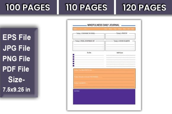 Download MINDFULNESS DAILY JOURNAL Book, - Journal Collection
