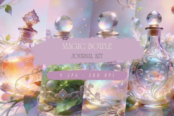 Download Magic Bottle Journal Kit, Wallpaper - Journal Collection