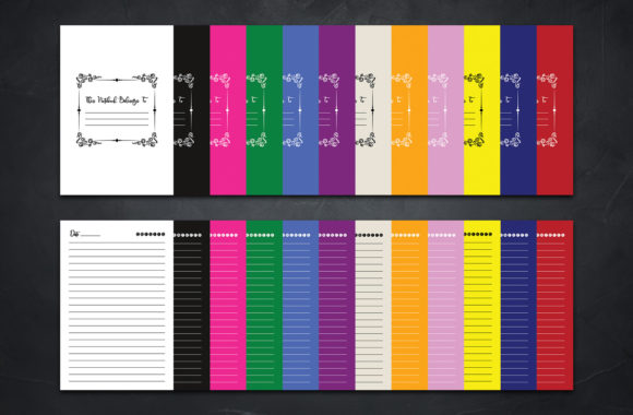Download Color Paper Lined Journal - Journal Collection
