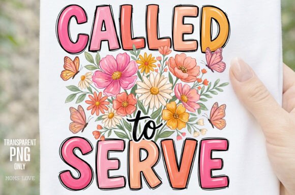 Download Called to Serve Floral PNG - Premium Resources