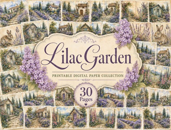 Download Watercolor Garden Journal Papers - Journal Collection