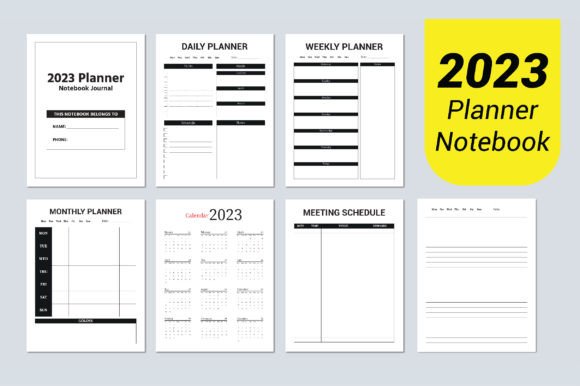 Download 2023 Planner Notebook Interior Journal - Journal Collection