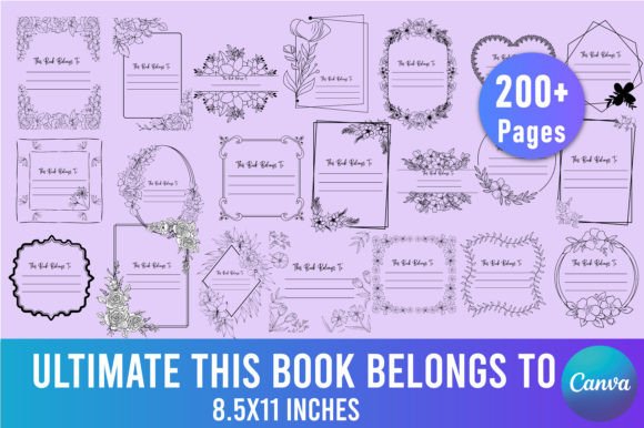 Download Editable Ultimate This Book Belongs to - Ultimate Collection
