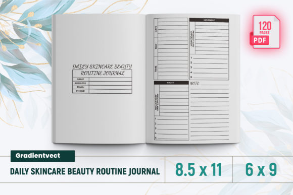 Download Daily Skincare Beauty Routine Journal - Journal Collection