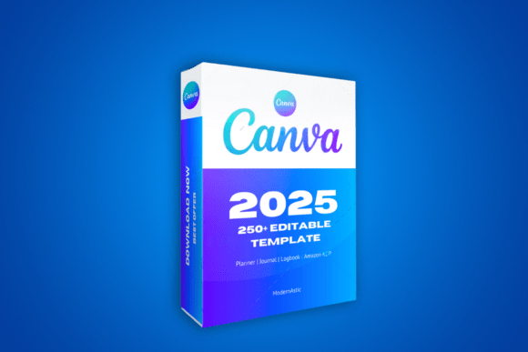 Download 200+ Editable Canva Templates KDP 2025 - Premium Resources