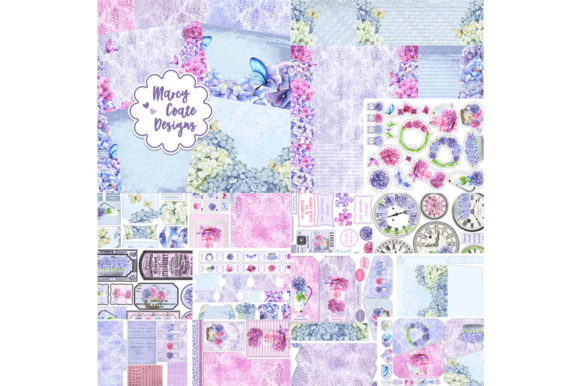 Download Hydrangeas Printable Journal &amp; Craft Kit - Journal Collection