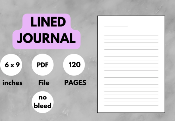 Download LINED JOURNAL for KDP - Journal Collection