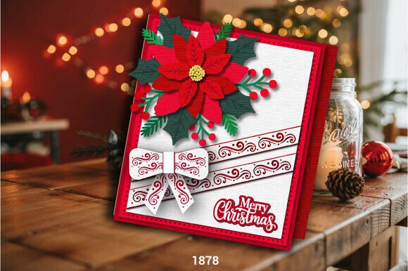 Download Festive Christmas Card SVG Layer 1878 - Christmas card Collection