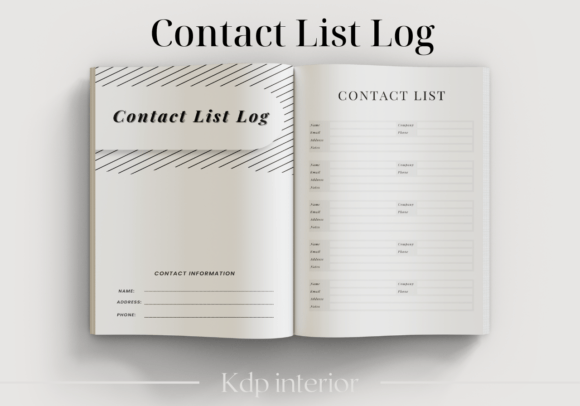 Download Contact List Journal - KDP Interior - Journal Collection